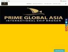 Tablet Screenshot of primeglobalasia.com